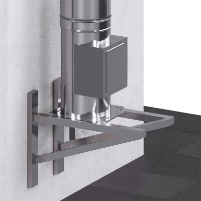 DW Wandstützen und Konsolbleche Ø 150 mm