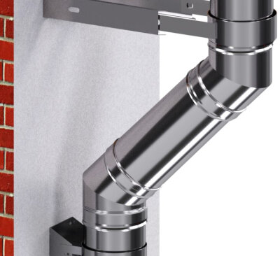 DW Versatzbögen Ø 150 mm Standard 0,5 mm