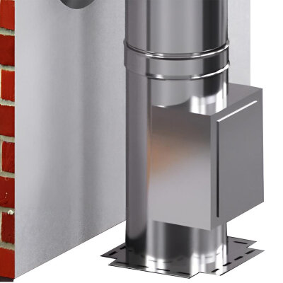 DW Reinigung / T-Stück Ø 150 mm Standard 0,5 mm