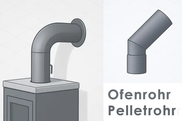 Ofenrohr – sichere, saubere und optisch passende Abgasführung - 