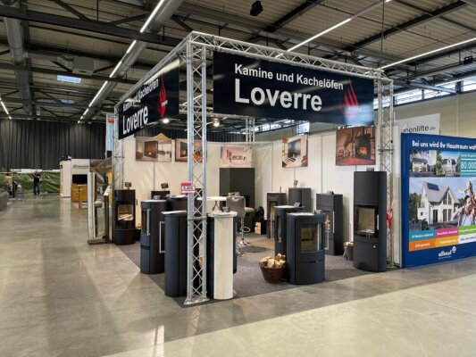 Ofentraum Loverre auf den Baumessen 2026 - Ofentraum Loverre auf den Baumessen NRW 2026
