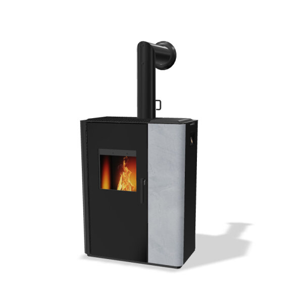 Hybridofen Rika INDUO III RAO Speckstein oder Stein Weiß