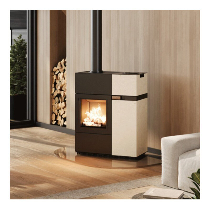 Hybridofen Austroflamm Quadra Duo in verschiedenen Verkleidungen erhältlich inkl. gratis WLAN-Modul