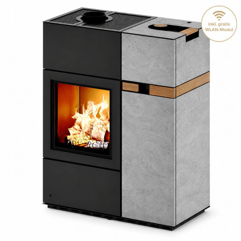 Hybridofen Austroflamm Quadra Duo inkl. gratis WLAN-Modul
