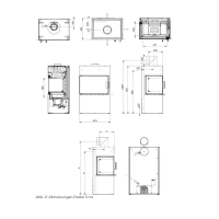 Kaminofen Austroflamm Dexter 2.0 Links 6 kW