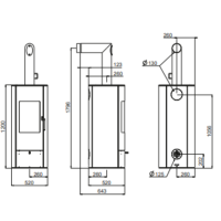 Kaminofen Rika STEP 8 kW