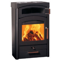 Kaminofen Austroflamm Pallas Back mit Kochplatten 9 kW