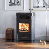 Kaminofen Austroflamm Pallas Back mit Kochplatten 9 kW