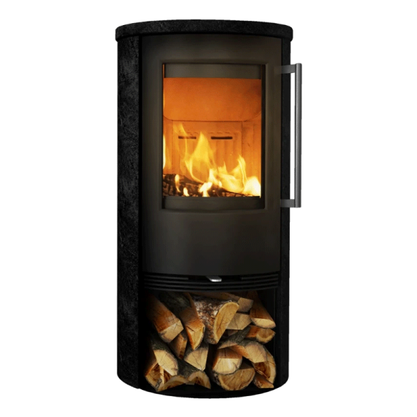 Kaminofen TermaTech TT21RS Black,Sandstein 5 kW