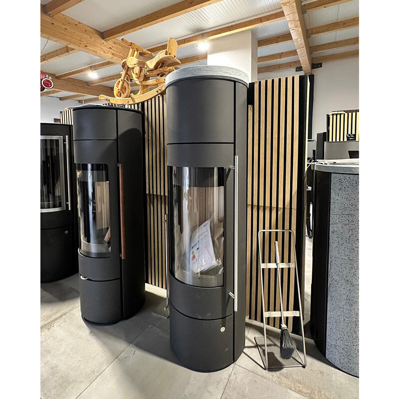 Ausstellungsstück Kaminofen Olsberg Palena Powerblock mit Specksteinabdeckung 5 kW