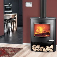 TermaTech TT22R Kaminofen Stahl schwarz 7,5 kW