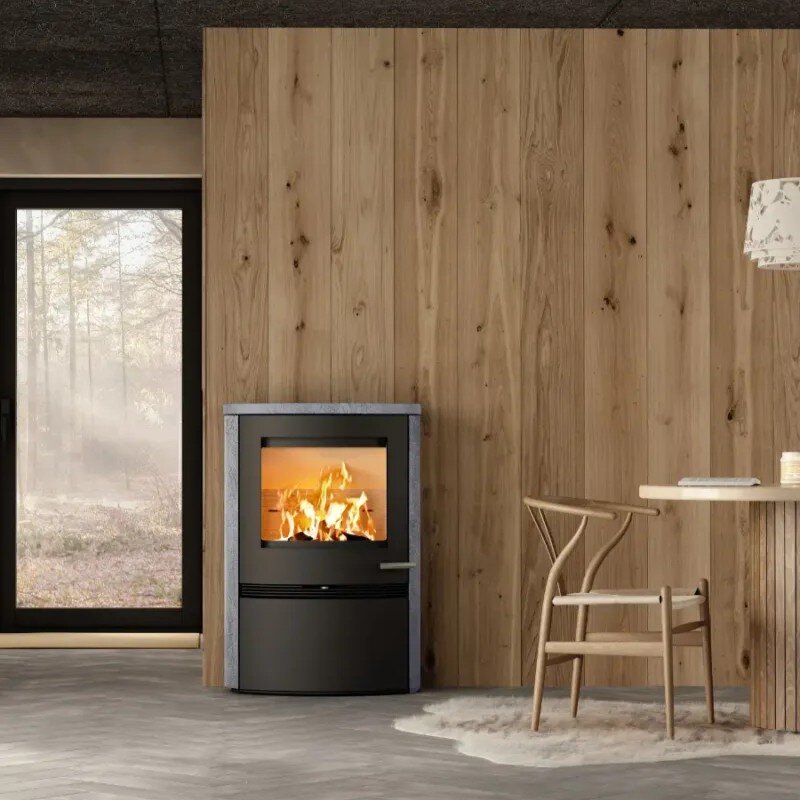 TermaTech TT22HS-CG Kaminofen Grey,TermaStone 7,5 kW