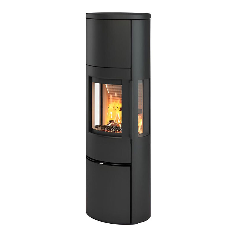TermaTech TT23RHT Kaminofen Stahl schwarz 5,6 kW