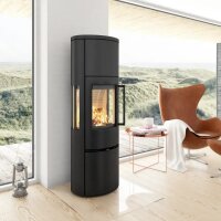 Kaminofen TermaTech TT23RHT Stahl schwarz 5,6 kW