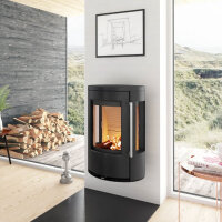 TermaTech TT23RGW Kaminofen Stahl schwarz 5,6 kW