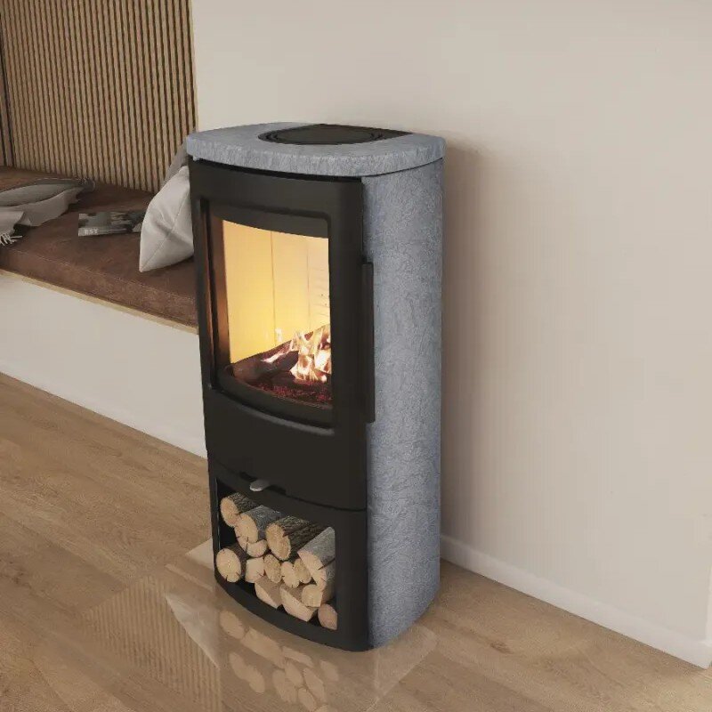 TermaTech TT44CG Kaminofen Grey, TermaStone 4,8 kW