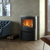 TermaTech TT55RS Kaminofen "Classic" Marmoriert Speckstein 7,5 kW