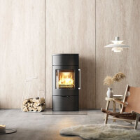 Kaminofen TermaTech TT80 Stahl schwarz 5,5 kW