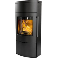 TermaTech TT80 Kaminofen Stahl schwarz 5,5 kW