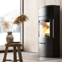 TermaTech TT80 Kaminofen Stahl schwarz 5,5 kW