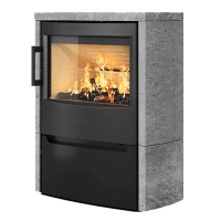 Kaminofen WIKING Maxi 4 - 6,3 kW Stahlverkleidung oder Natursteinverkleidung