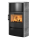 Kaminofen WIKING Maxi 6 | 6,3 kW Stahl- oder Natursteinverkleidung, offenes Holzfach &amp; Holzfacht&uuml;r