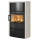 Kaminofen WIKING Maxi 6 | 6,3 kW Stahl- oder Natursteinverkleidung, offenes Holzfach &amp; Holzfacht&uuml;r