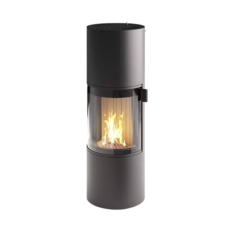 Kaminofen Cera Prego 6 kW – 180° Glas, optionaler Power Stone (50 kg)