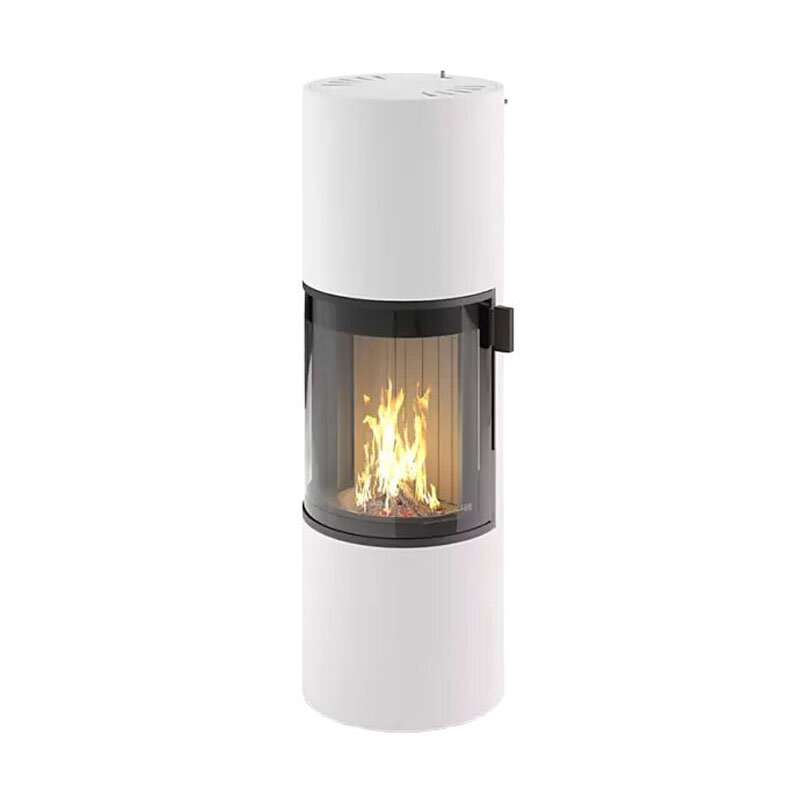 Kaminofen Cera Prego 6 kW – 180° Glas, optionaler Power Stone (50 kg)