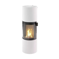 Kaminofen Cera Prego 6 kW – 180° Glas, optionaler Power Stone (50 kg)