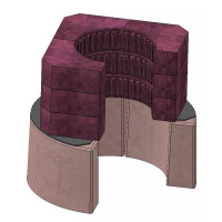 Kaminofen Cera Prego 6 kW – 180° Glas, optionaler Power Stone (50 kg)