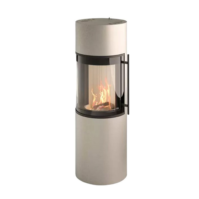 Kaminofen Cera Prego X 6 kW 180° Glas - in vier Farben
