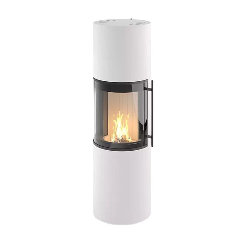 Kaminofen Cera Prego XL 6 kW – 180° Glas, optionaler Power Stone (50 kg)