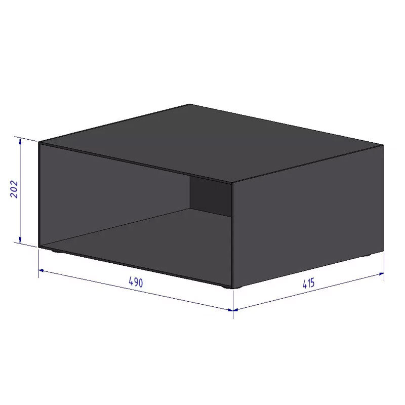 Cera Galileo Stahl Anbaumodul offen, inkl. Magnete