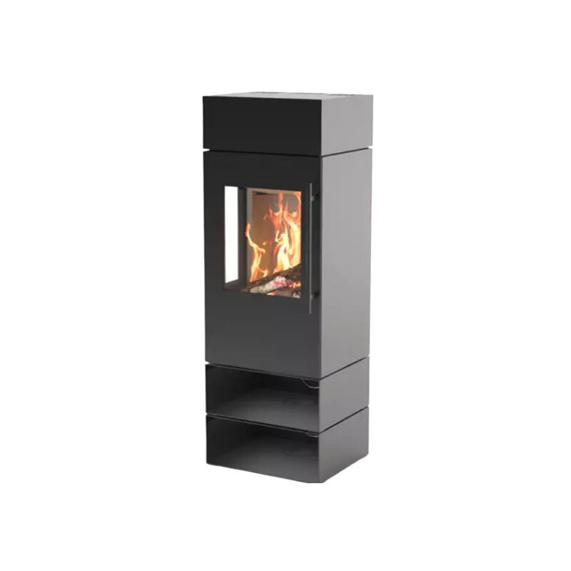 Kaminofen Cera Galileo Stahl – 2- oder 3-seitig verglast, 6 kW