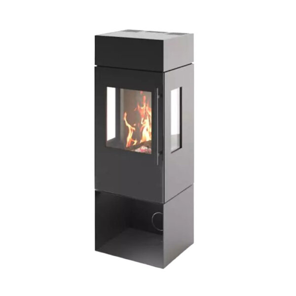 Kaminofen Cera Galileo Stahl – 2- oder 3-seitig verglast, 6 kW