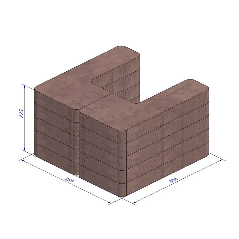 Cera Satz Speichersteine „Power Stone“ – 55 kg