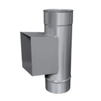 Edelstahlschornstein Reinigung inkl. Tür