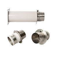 CB Verbrennungsluftsystem Doppelklappe 125 mm Stutzen