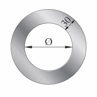 Rauchrohr Ofenrohr Wandblende / Rosette 3 cm Senotherm...