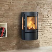 Kaminofen HWAM 2610C mit Seitenscheiben – verschiedene Ausführungen, Grau und Schwarz, 4,5 kW