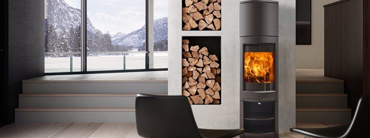 Kaminofen Jøtul F 360 Advance Serie aus Gusseisen 6,5 kW