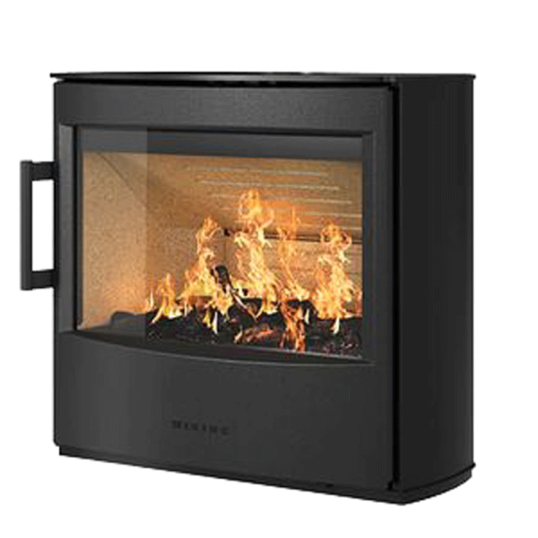 Kaminofen Wiking Maxi 2 Wandhängend 6,3 kW - in Grau oder Schwarz