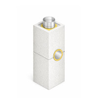 Leichtbauschornstein Feuerstättenanschluss mit RA...