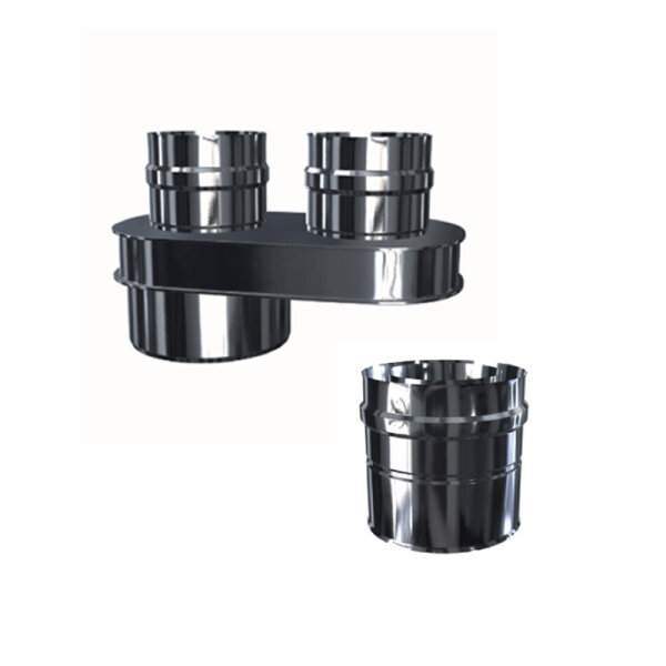Luft-Abgas-System konzentrisch Edelstahl Adapter/Adapter Verteiler