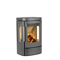 Kaminofen HWAM 4510m 4,9 kW Autopilot 3-seitige...