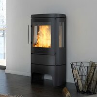 Kaminofen HWAM 4520m mit hohem Fuß, Autopilot, 4,9...