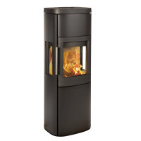 Kaminofen HWAM 4550c mit Autopilot, 4,9 kW, 3-seitiger...