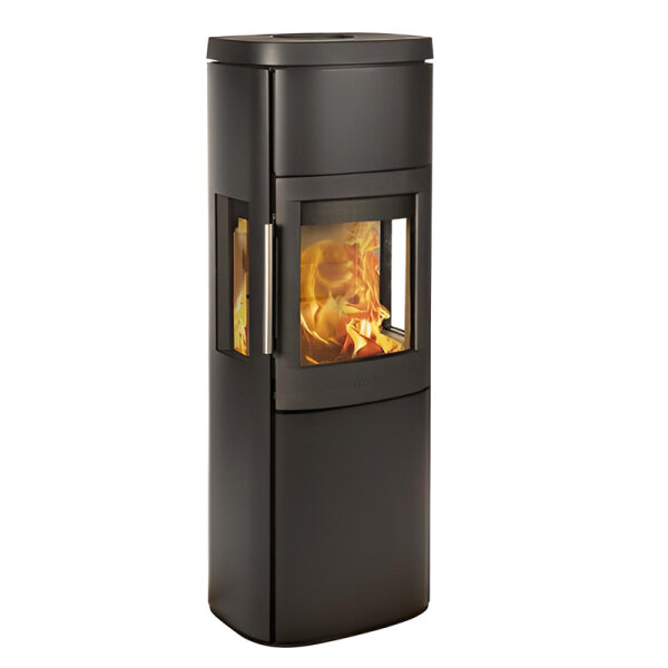 Kaminofen HWAM 4550c mit SmartControl, 4,9 kW, 3-seitiger Verglasung