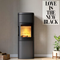 Kaminofen HWAM 4550c mit SmartControl, 4,9 kW, 3-seitiger...